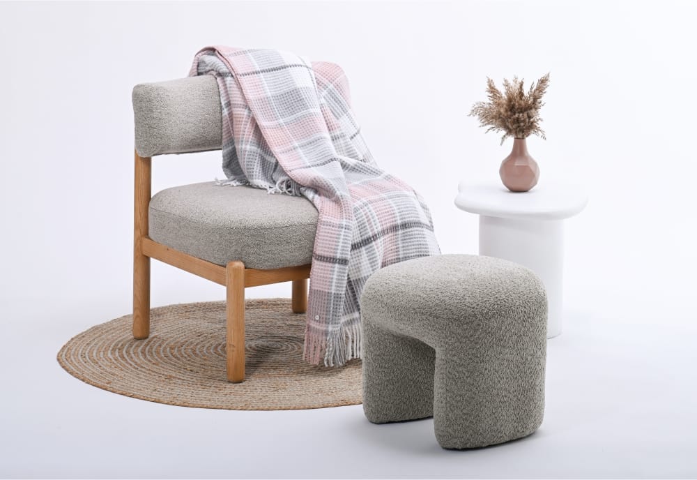 Odeja MojSan Scotch | Rdeča | 200 x 150 cm